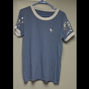 ⛔️ SOLD ⛔️ VS Pink Short Sleeve Bling Tee